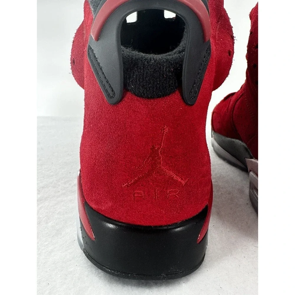 Nike Air Jordan 4 Retro Toro Bravo 2013 Red Suede Mens Size 8 (308497-603)​​​